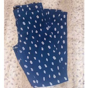 H&M: Navy Blue statement pants
